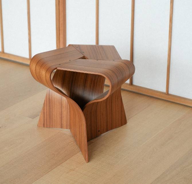 [Tendo Mokko] Mushroom Stool