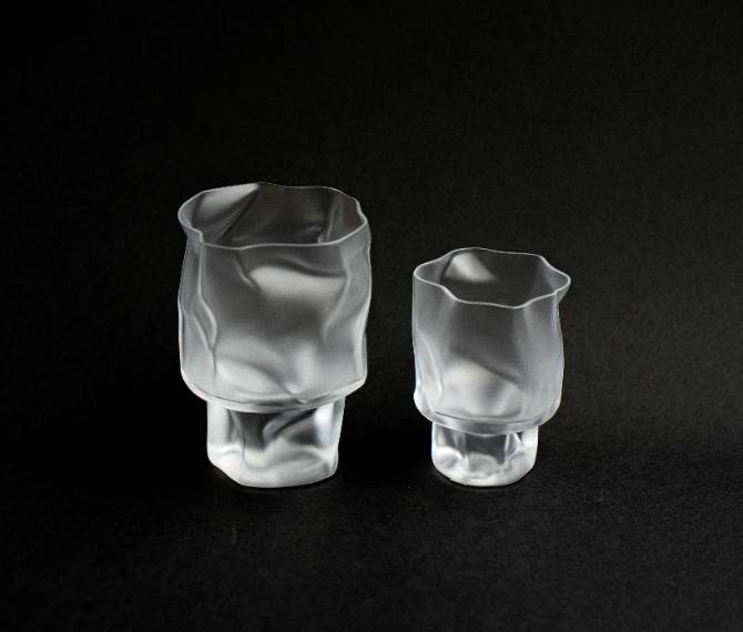 [Kimura Glass] Crumple