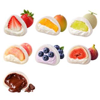 과일찹쌀떡 7종
