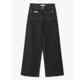 셀비 포켓 데님 팬츠