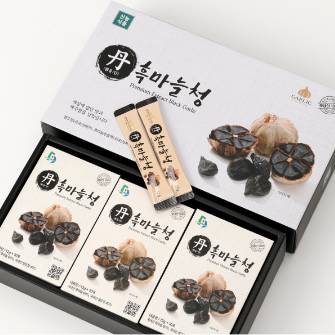 단흑마늘청 스틱 선물세트(12g*10스틱)*3상자 1+1