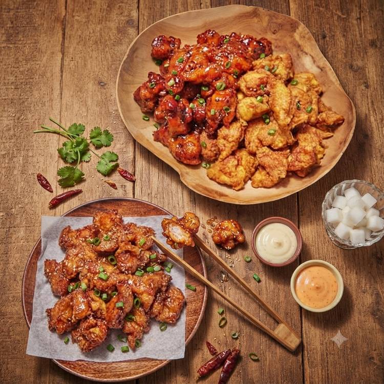 [미술계] 
바삭한 쌀닭강정 Pop-Up