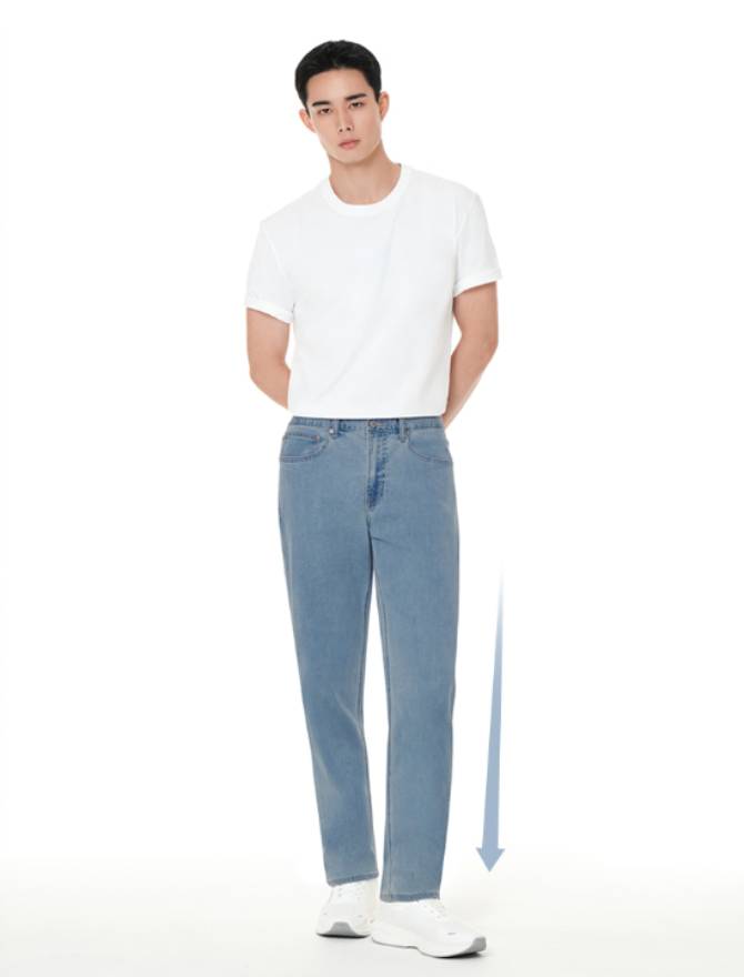 에어데님 맨즈 청바지 라이트