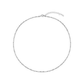 [Silver 925] Glitter Pebble Necklace