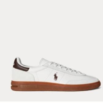 PP-SNEAKERS-LOW TOP LACE LEATHER/SUEDE