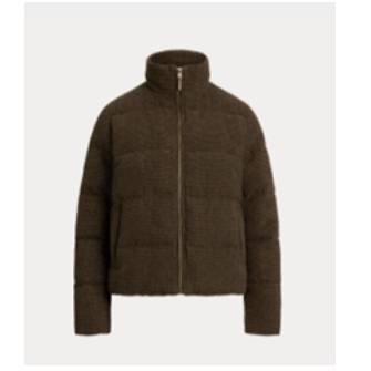 PRNTD PUFFER-LINED-COAT RECYCLED POLY