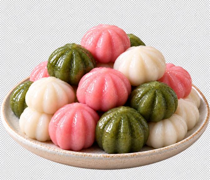 #대표메뉴 -삼색 꿀떡