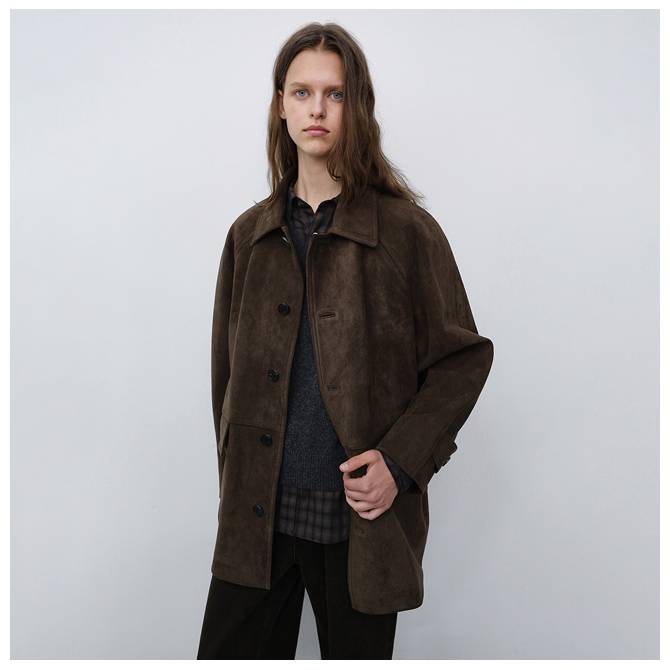 UNISEX LILY ALTER-SUEDE HALF JACKET