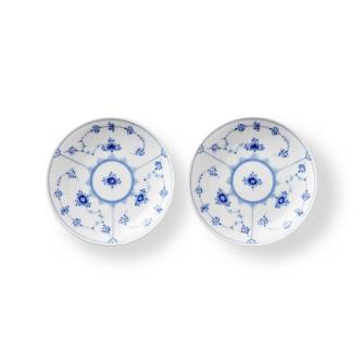 블루 플레인 한식기 찬기 15cm (2P)