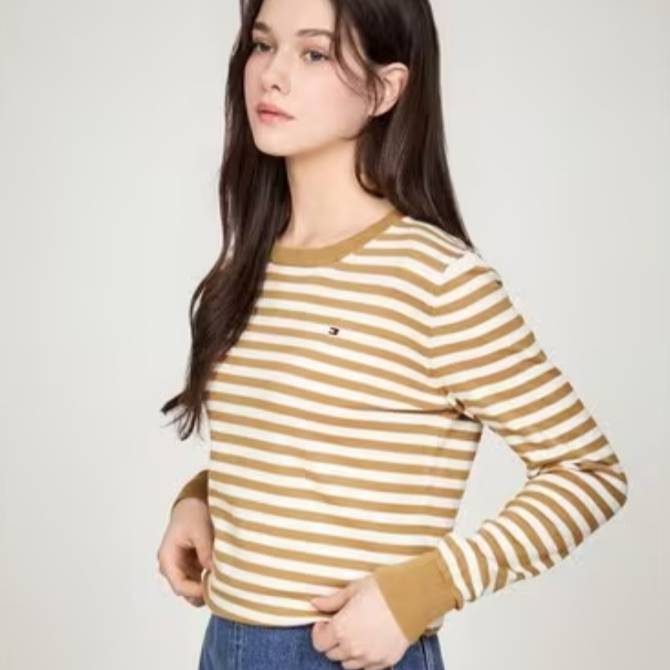 여성 크루넥 스웨터