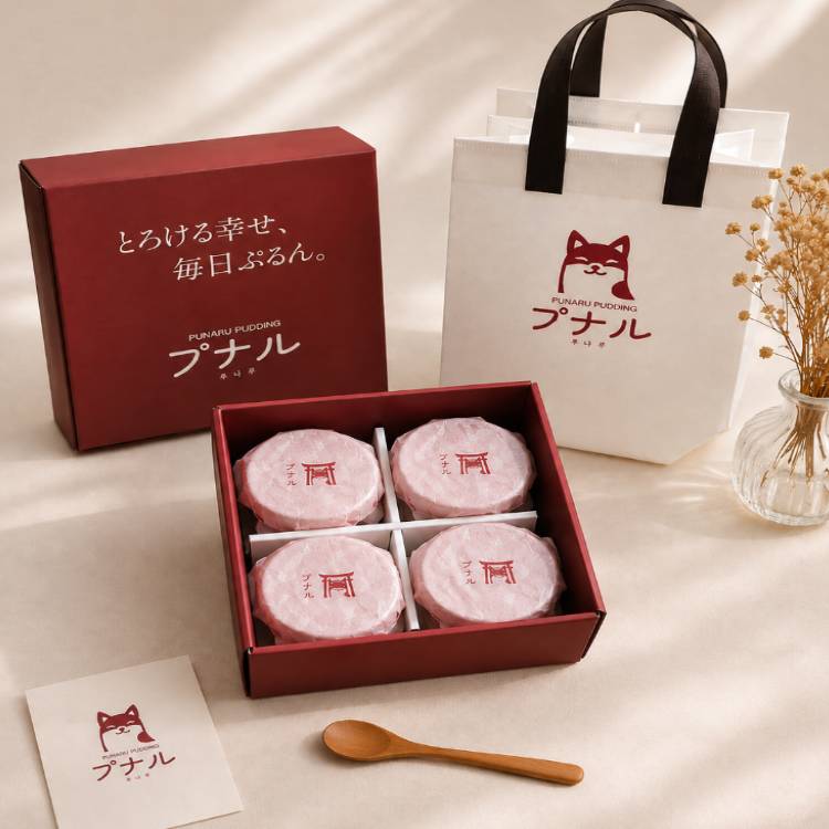 [푸나루 푸딩] 
일본식수제푸딩 Pop-Up