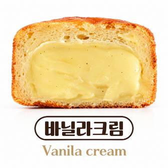 바닐라 크림 
단백질 빵떡이