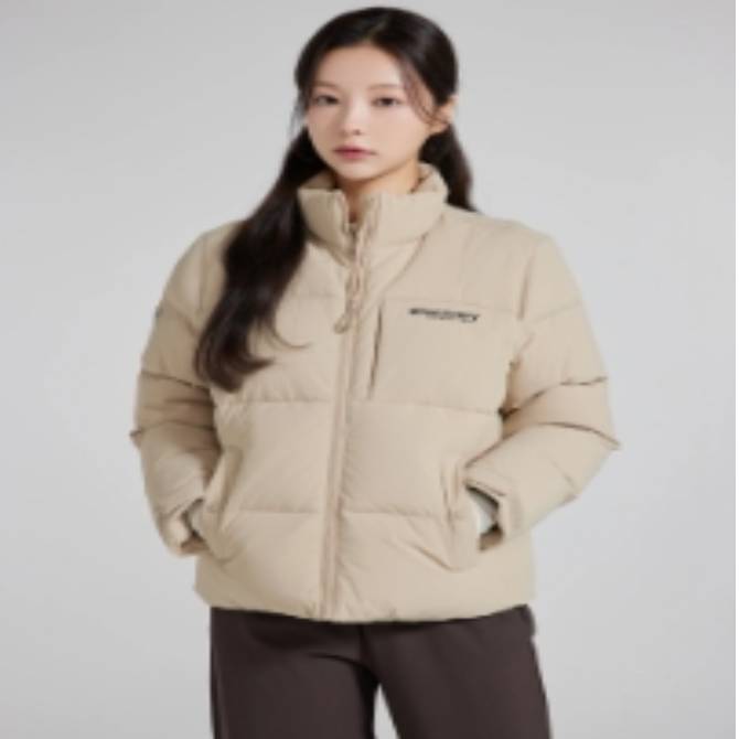 여성 다운 숏패딩