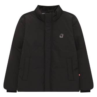 크리스탈다운 스탠드넥 점퍼
