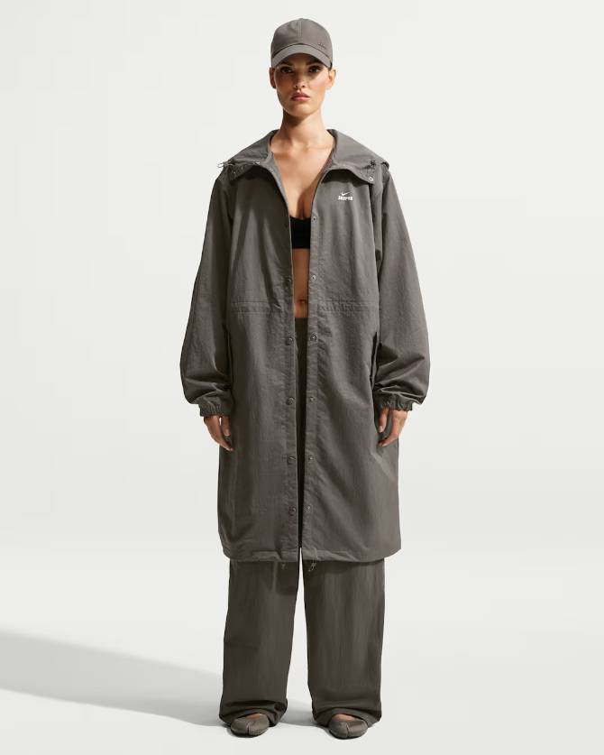 W NSKM CRNCHY NYLN HD PARKA