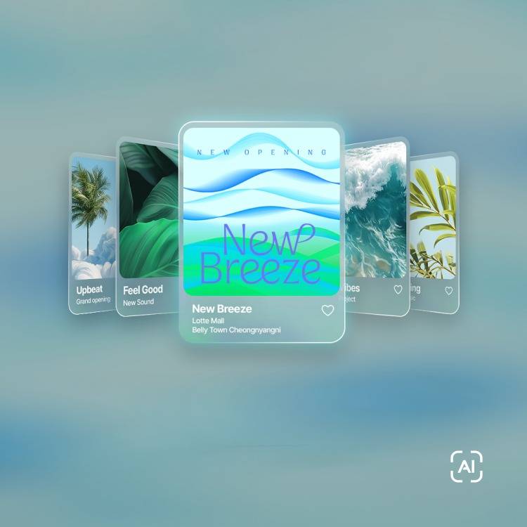 [롯데몰 벨리타운 청량리] <br>AI 뮤직 공모전