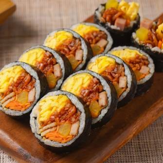 진미채 김밥세트