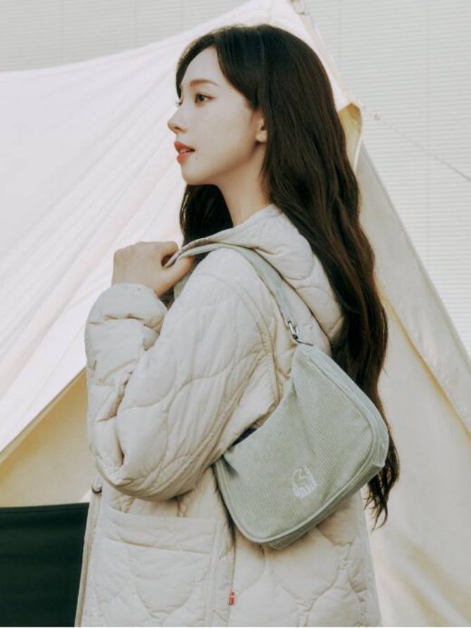 코듀로이 미니 호보백
