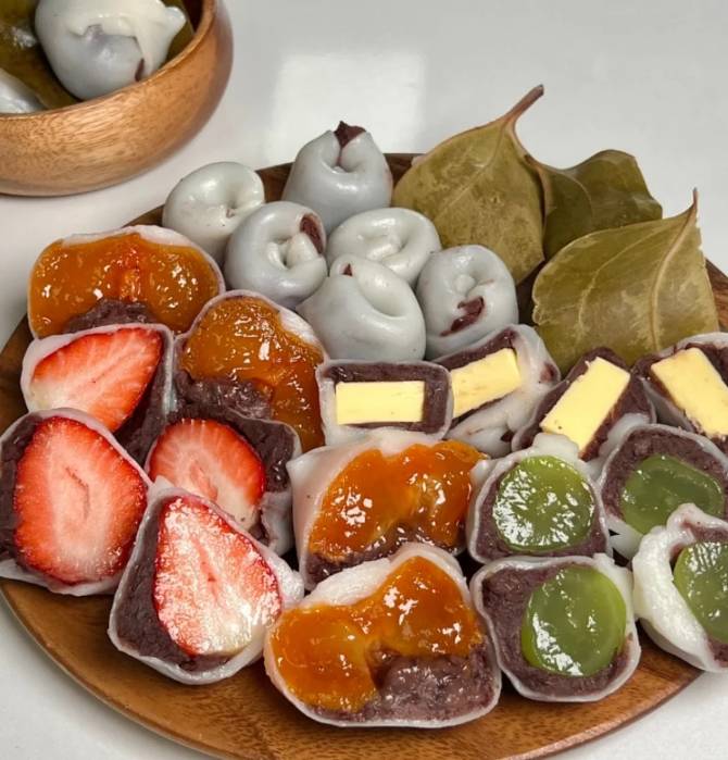 [창원생과방] 오리지널/과일 망개떡 4구