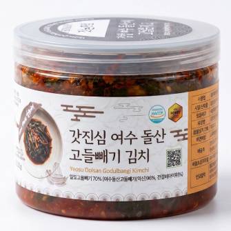 갓진심 여수 돌산 고들빼기김치 (500g)