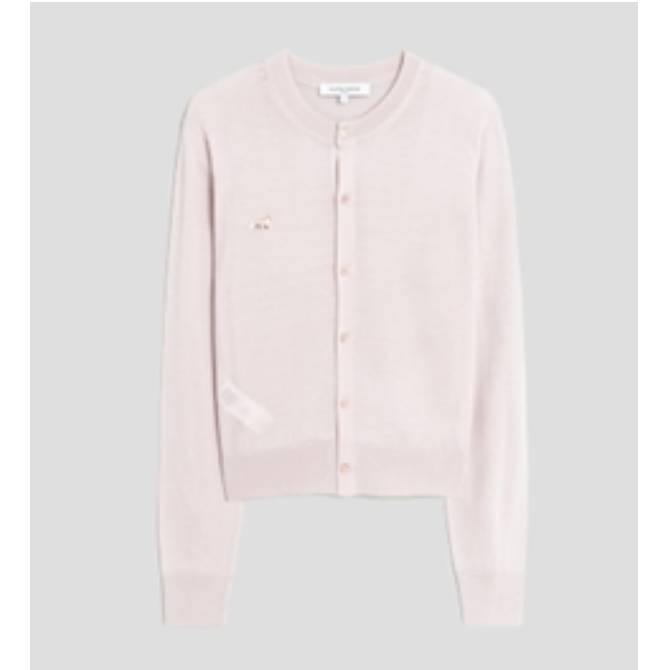 ABY FOX PATCH REGULAR CARDIGAN