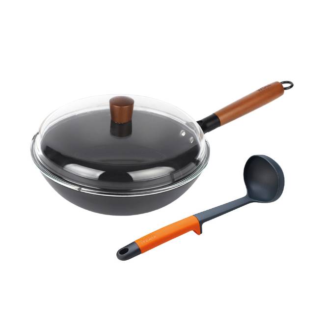 아이언라이트 웍 28cm/ 엘리베이트 국자