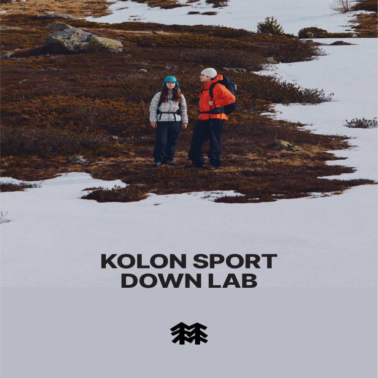 [코오롱스포츠]DOWN LAB POP-UP 안내 이미지