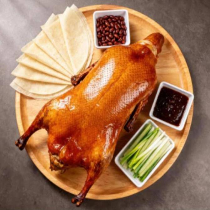 오리바베큐(반마리)