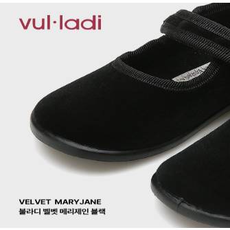 벨벳 메리제인 블랙