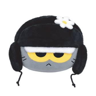 군밤 모자 얼굴 쿠션 SET