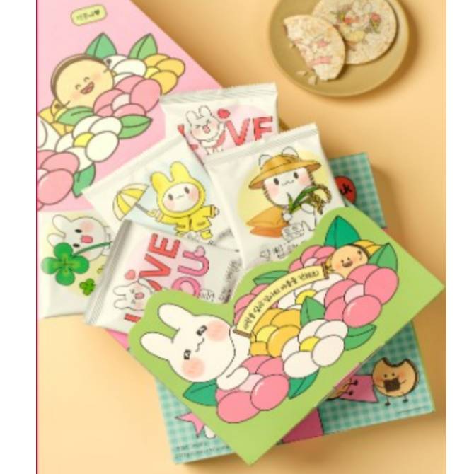 '장관상'
달칩톡톡초코샌드(쌀과자)